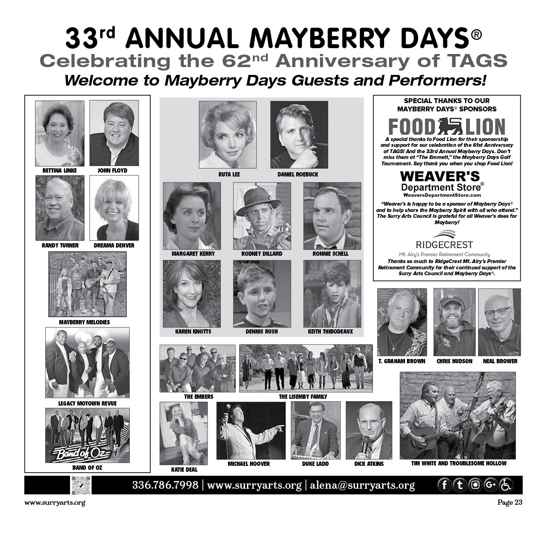 Mayberry Days